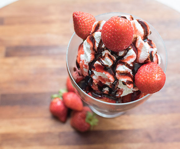 Coppa Fragole e Cioccolato